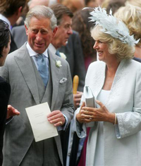 Camilla et le Prince Charles, le jour de leur mariage