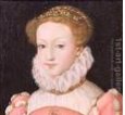 Mary Stuart, reine d'Écosse dès sa naissance.